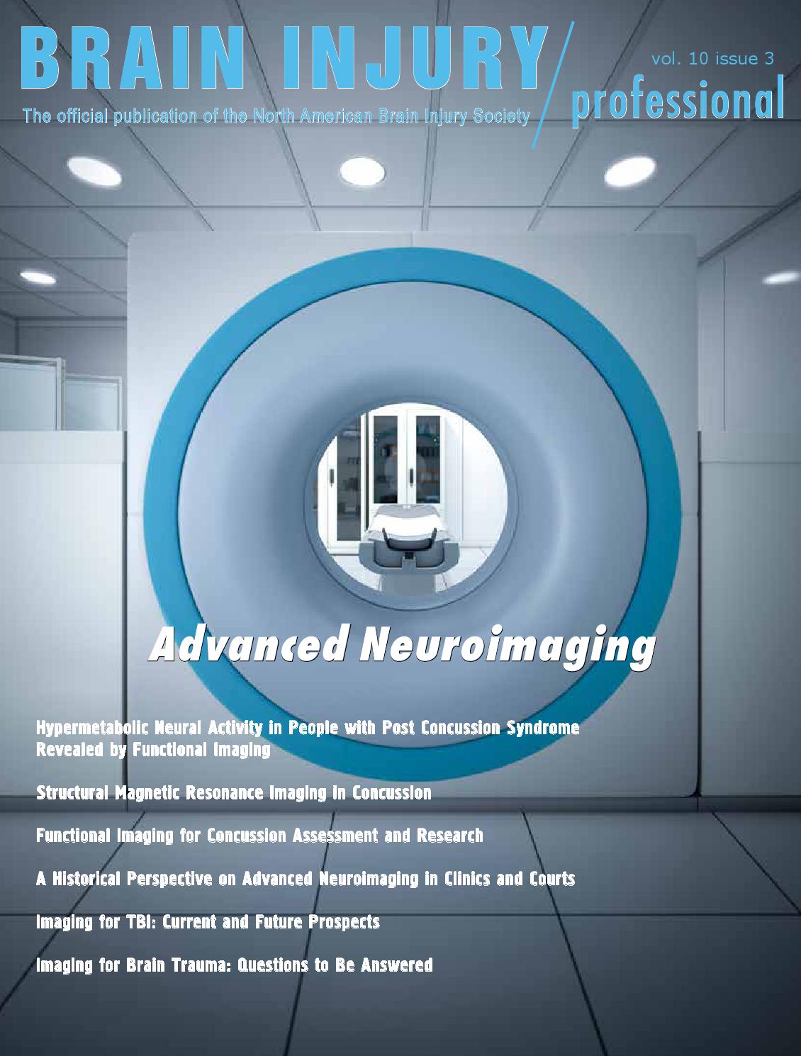 Advanced Neuroimaging By Brain Injury Professional Issuu
