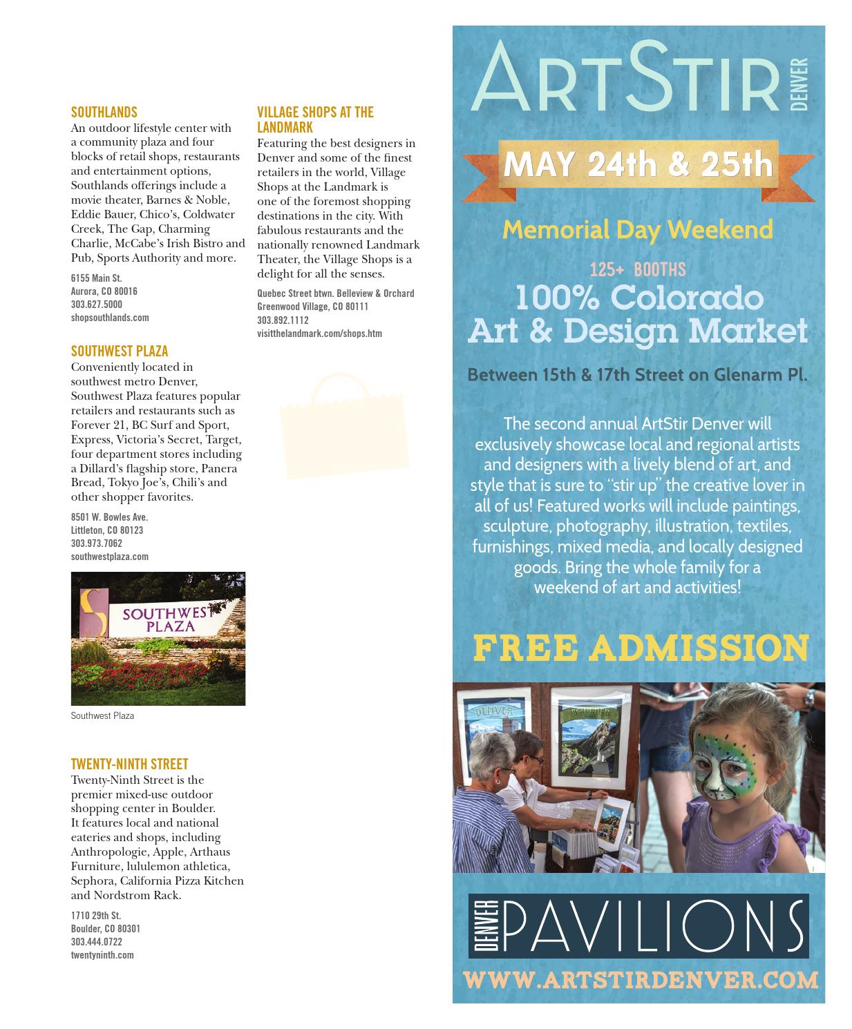 outdoor shops near me on Denver Hotel Magazine Spring 2014 By Dallas Hotel Magazine Issuu