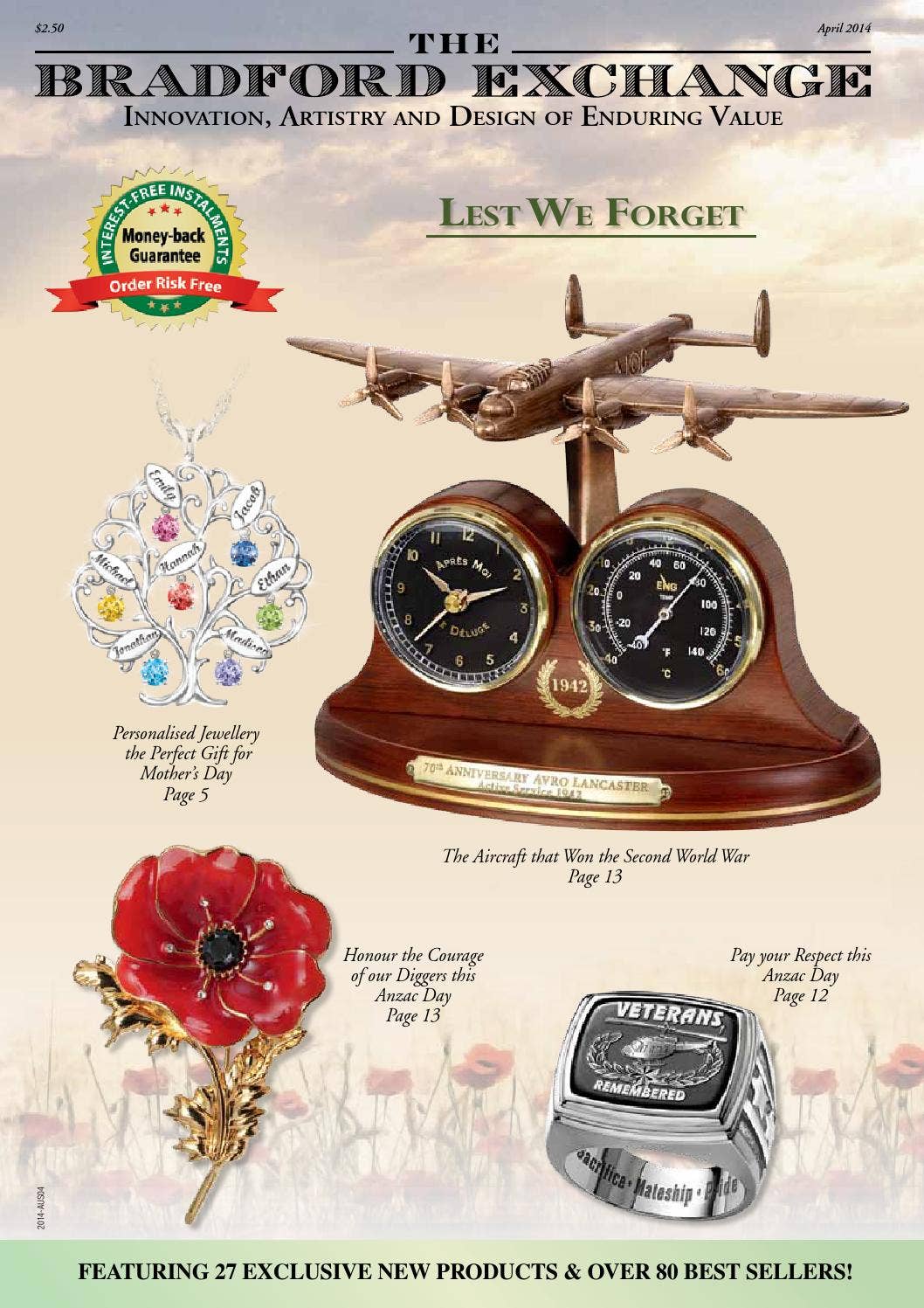 Bradford Exchange Australia April Catalogue 2014 by Bradford Exchange