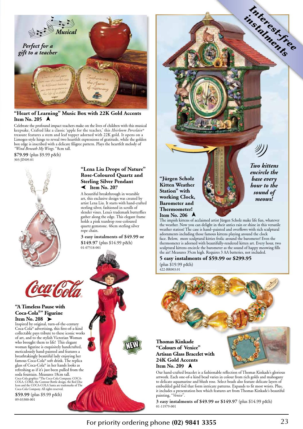 Bradford Exchange Australia April Catalogue 2014 by Bradford Exchange