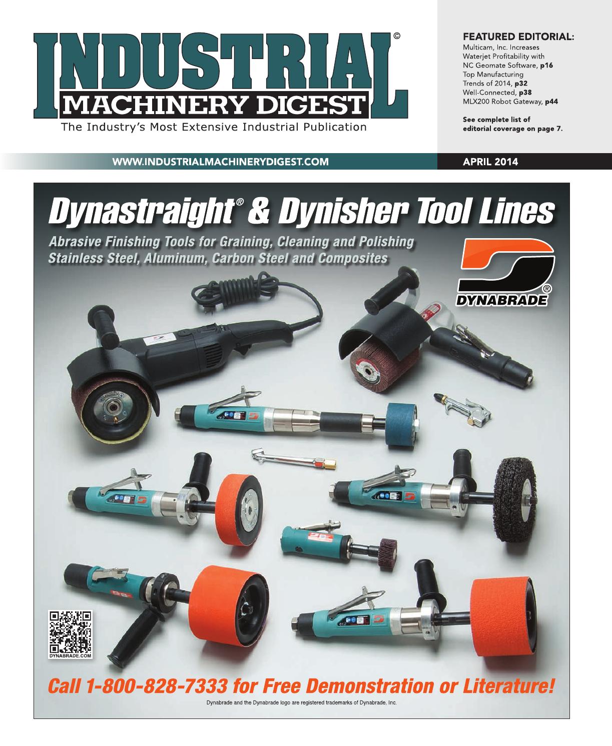 Industrial Machinery Digest April 2014 by Industrial Machinery Digest