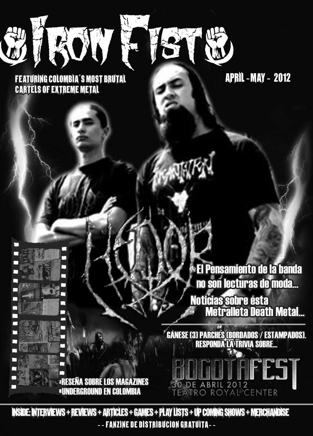 IRON FIST 05 by IRON FIST ´Zine (Colombia South America) Issuu