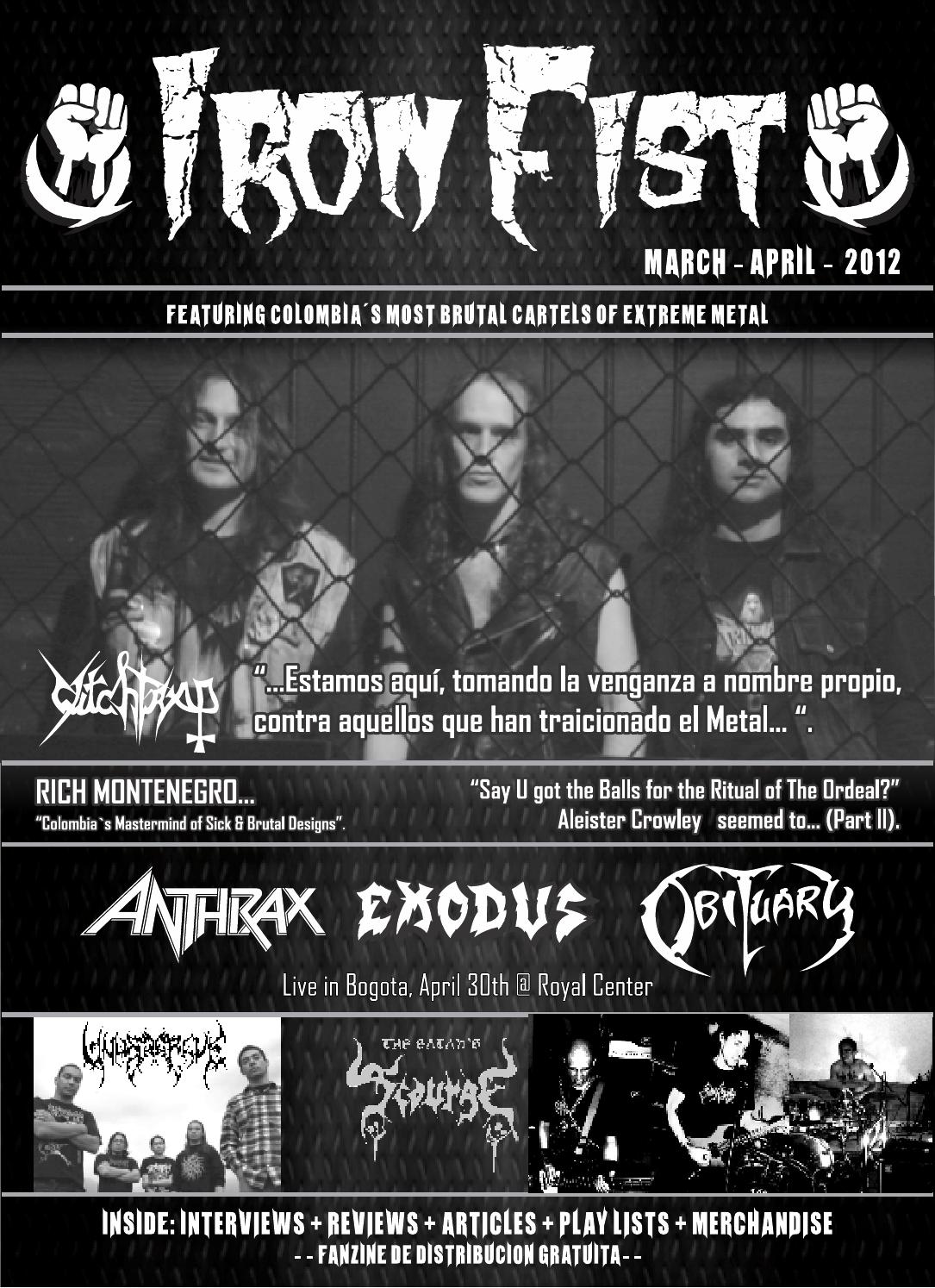 IRON FIST 04 by IRON FIST ´Zine (Colombia South America) Issuu