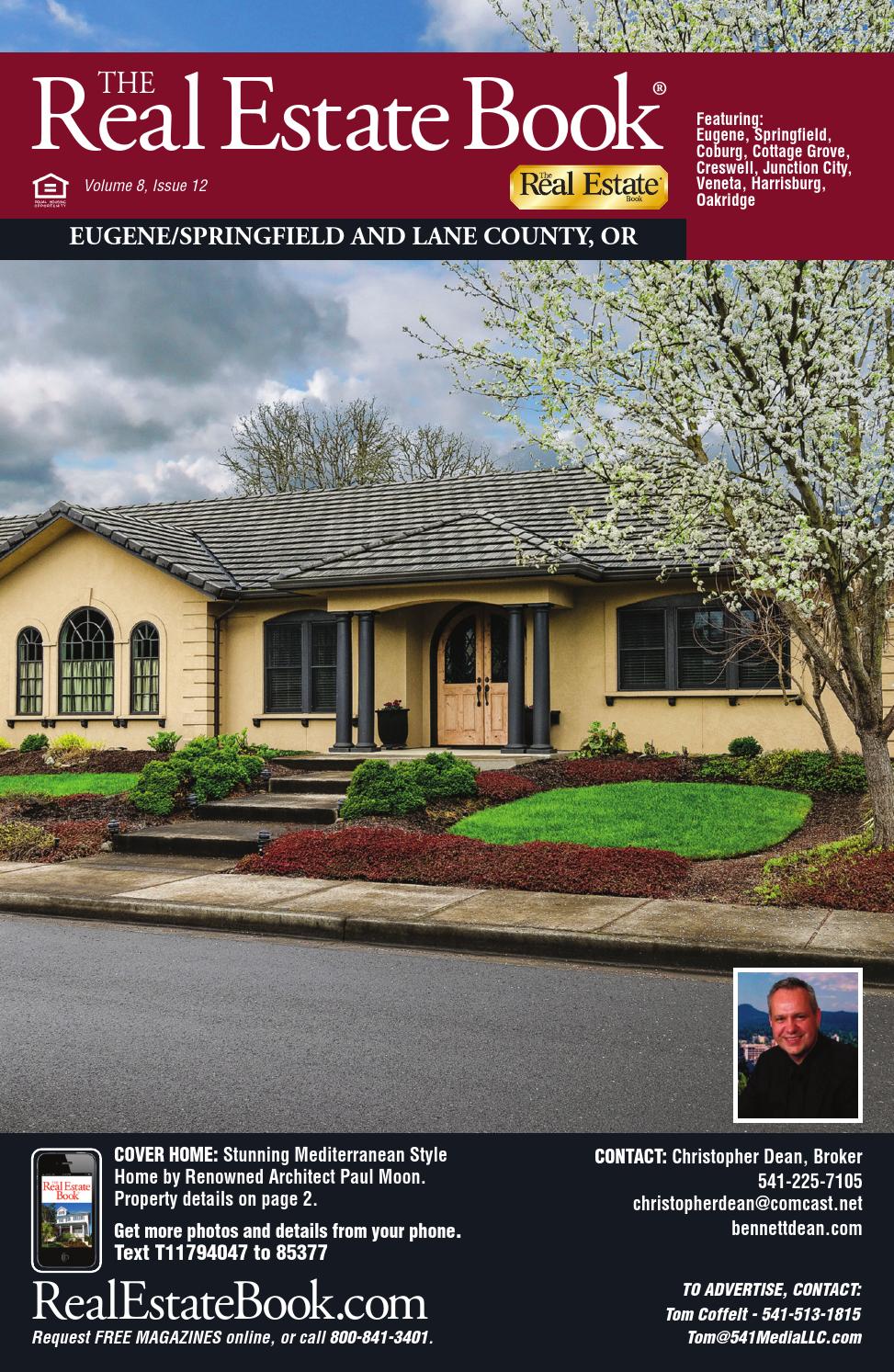 The Real Estate Book Eugene/Springfield Oregon Edition by Central