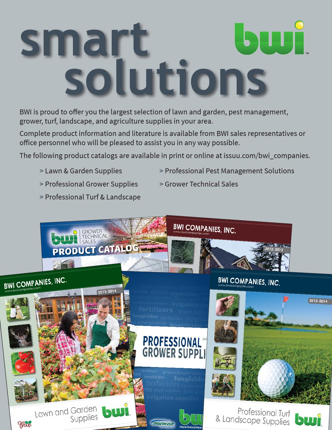 BWI Professional Grower Supplies by BWI Companies, Inc. Issuu