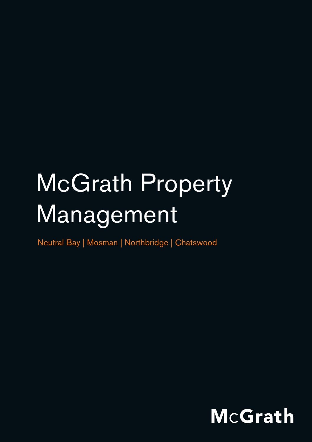 McGrath Property Management by McGrath Estate Agents Issuu