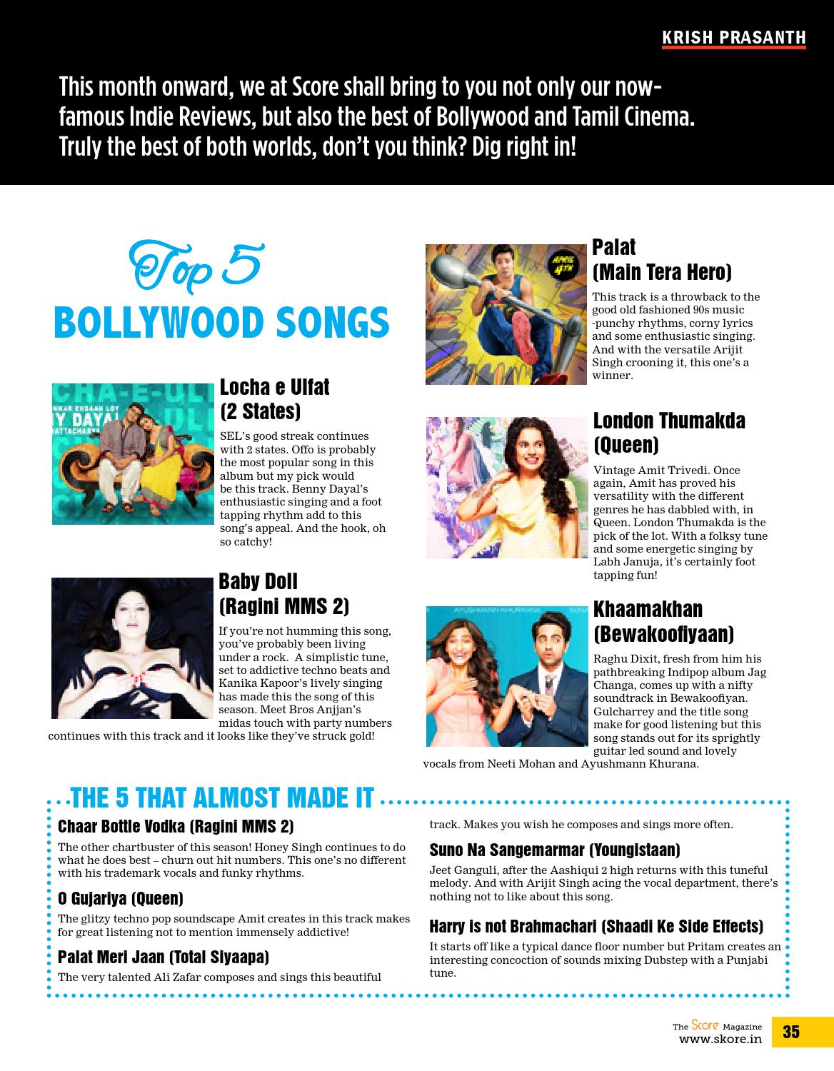 The Score Magazine April 2014 Issue By The Score Magazine Issuu