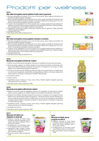 Catalogo prodotti rifornimento minibar 第 6 页