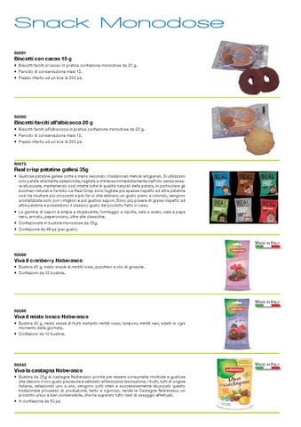 Catalogo prodotti rifornimento minibar 第 7 页