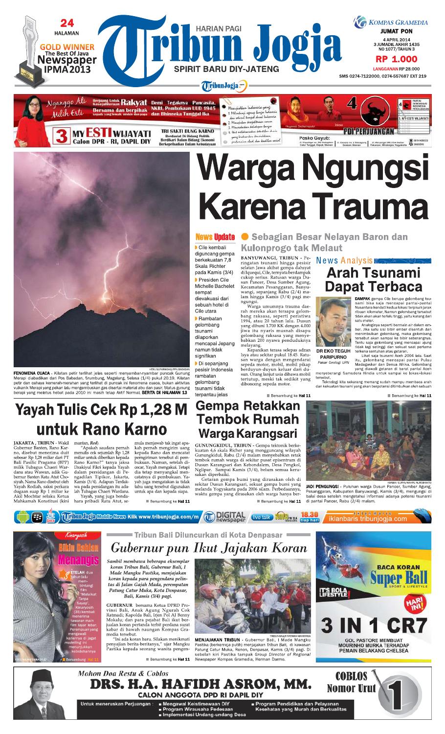 Tribunjogja 04 04 14 By Tribun Jogja Issuu