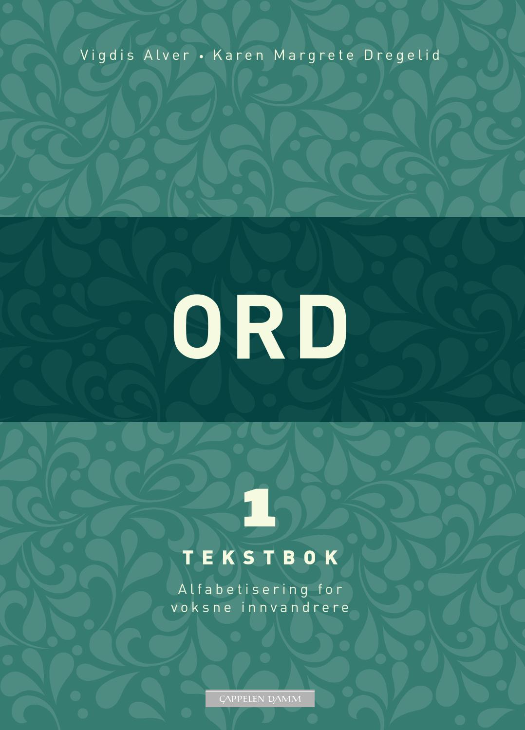 Ord 1 Tekstbok by Cappelen Damm - Issuu