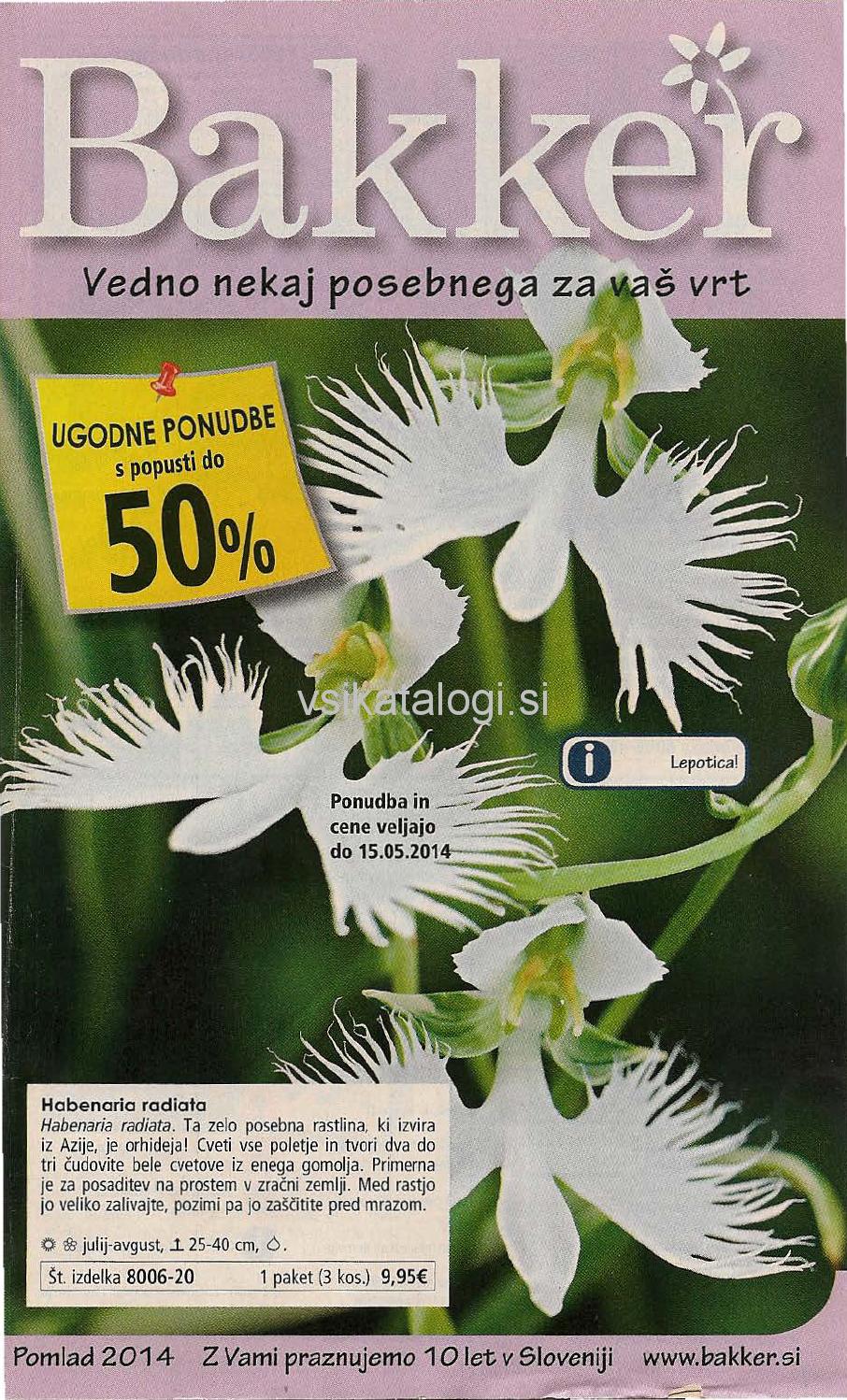 Bakker katalog Vedno nekaj posebnega za vaš vrt by Vsikatalogi.si Issuu