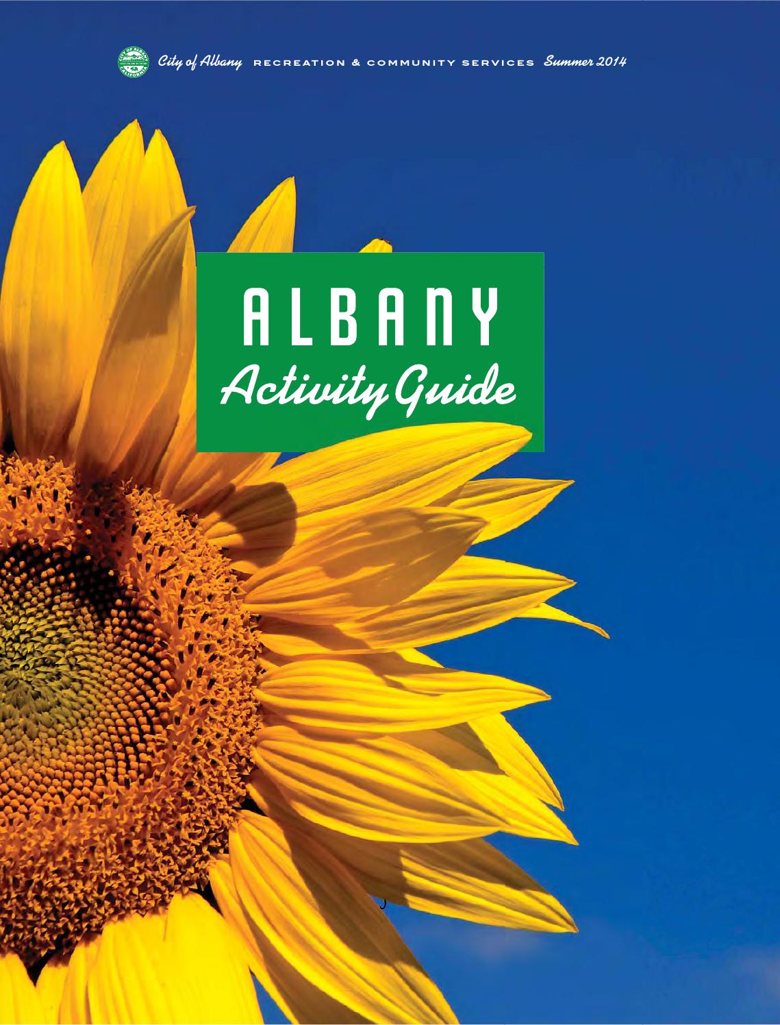 City of Albany (CA) Recreation & Community Services 2014 Summer