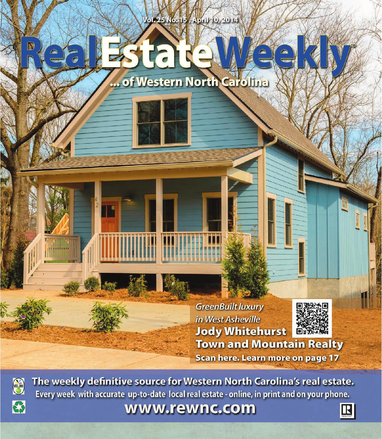 The Real Estate Weekly Vol. 25 Issue 15 by WNC Homes & Real Estate Issuu