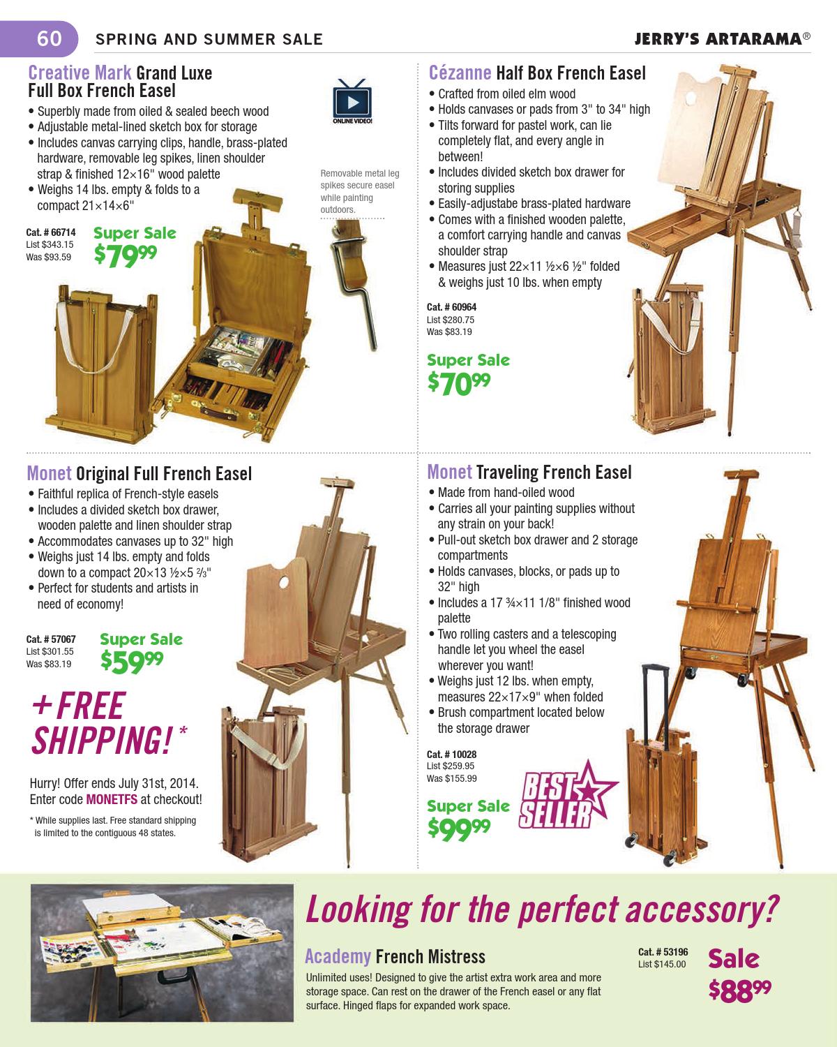 Art Supply Online Spring/Summer Sale 2014 by Jerry's