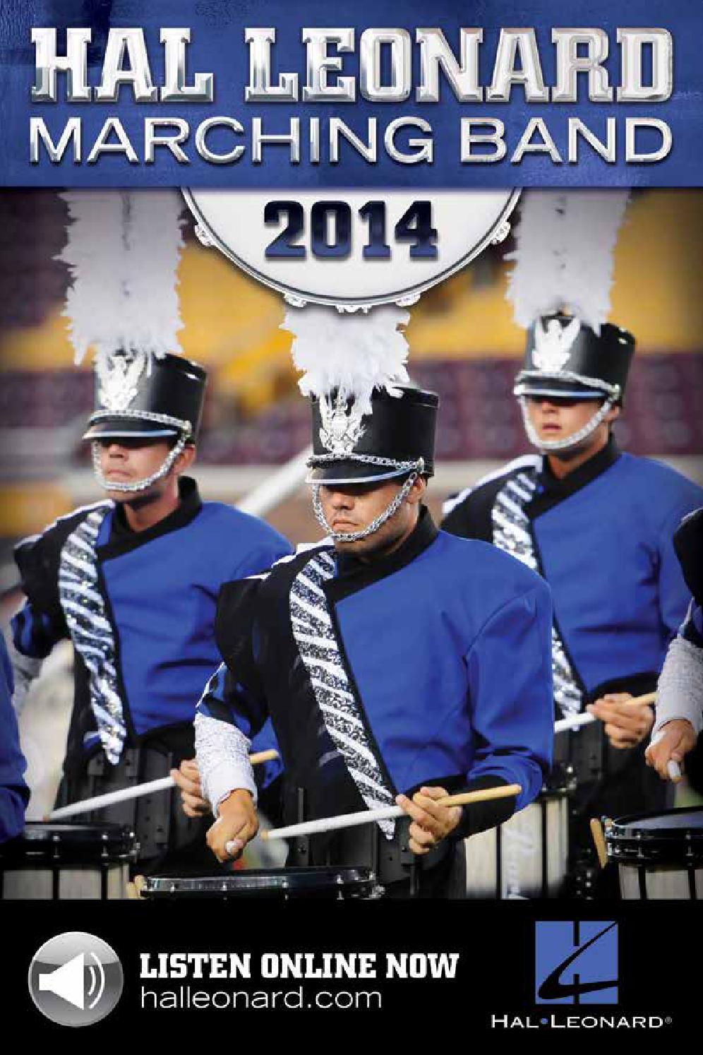 2014 Hal Leonard Marching Band Promotion by Hal Leonard Issuu