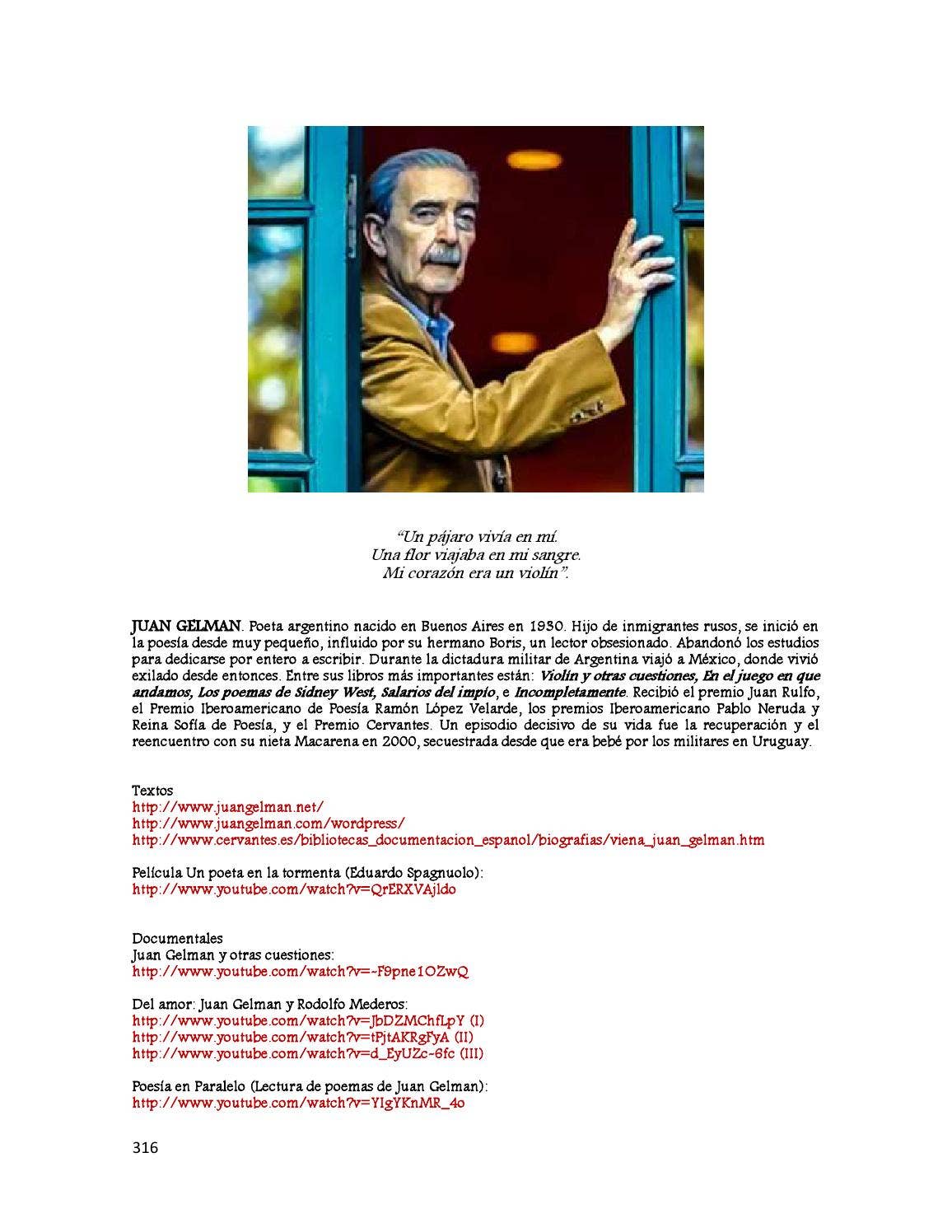 El canto de todo el amor del mundo. Compilación y notas: Fernando ...