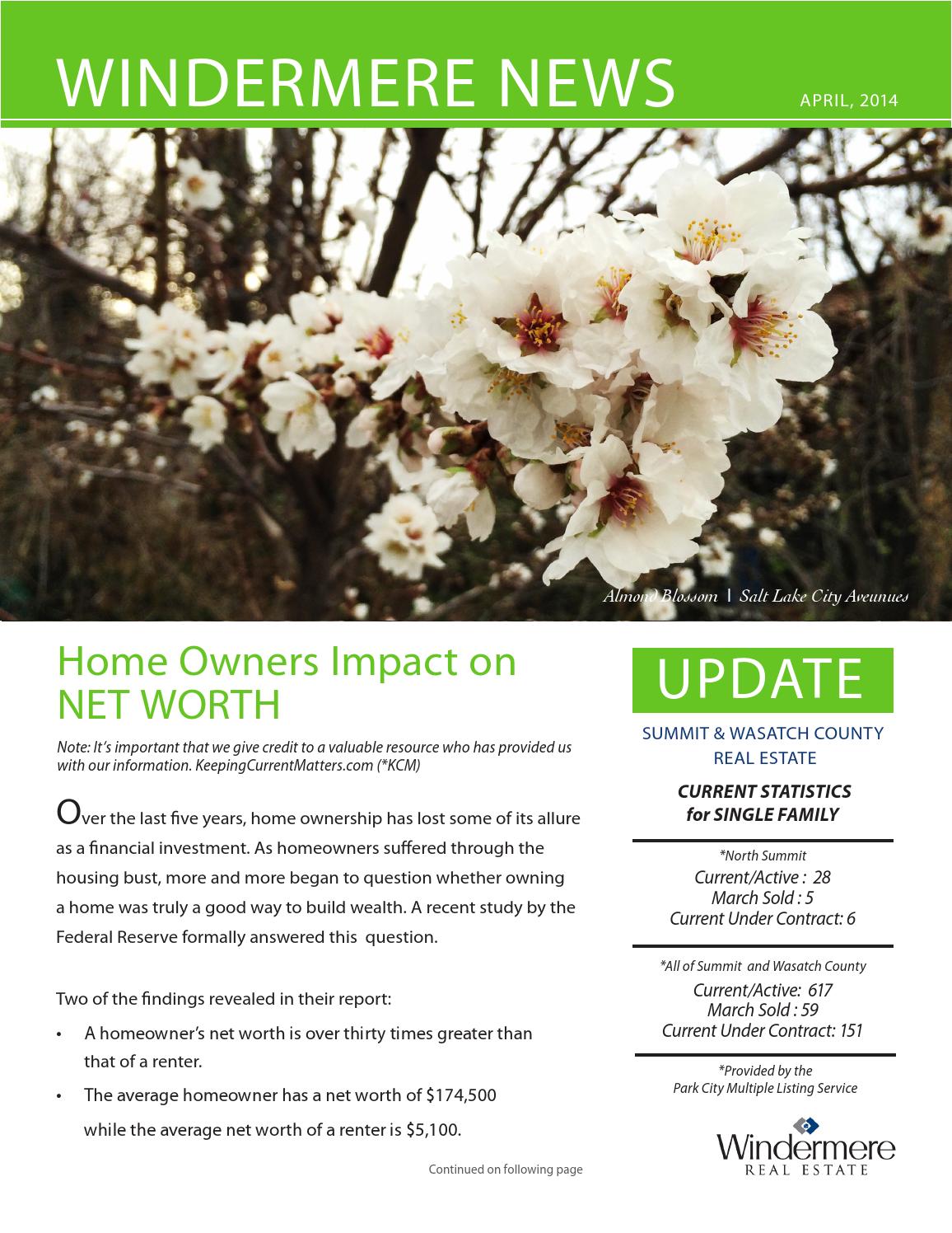 Windermere Real Estate April Newsletter Coalville, UT by Windermere