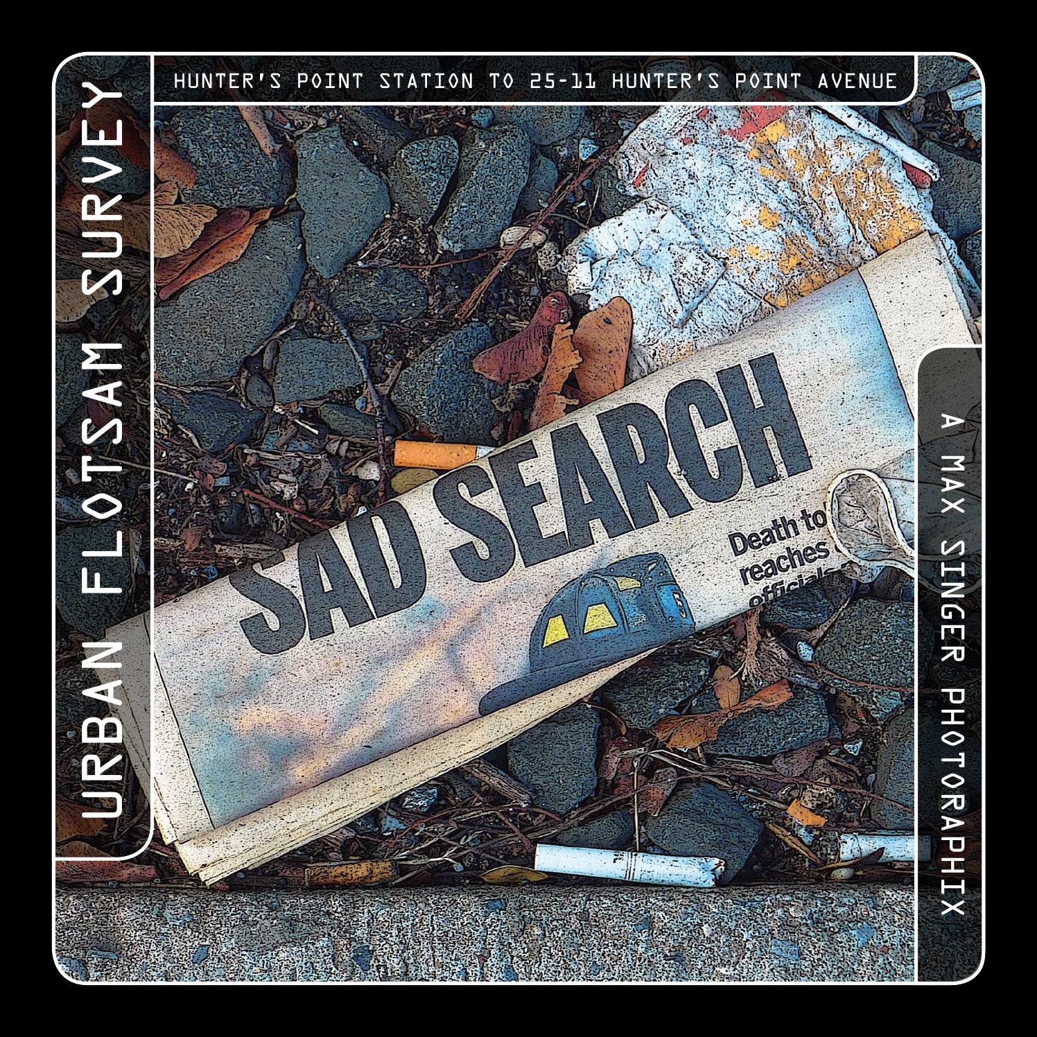 urban flotsam survey by max singer designer artist writer