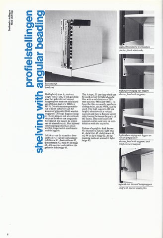 Gispen Collectie 家具目录 · Catalogus archiefsystemen 层架 systems, ca. 1983 第 10 页
