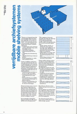 Gispen Collectie 家具目录 · Catalogus archiefsystemen 层架 systems, ca. 1983 第 12 页