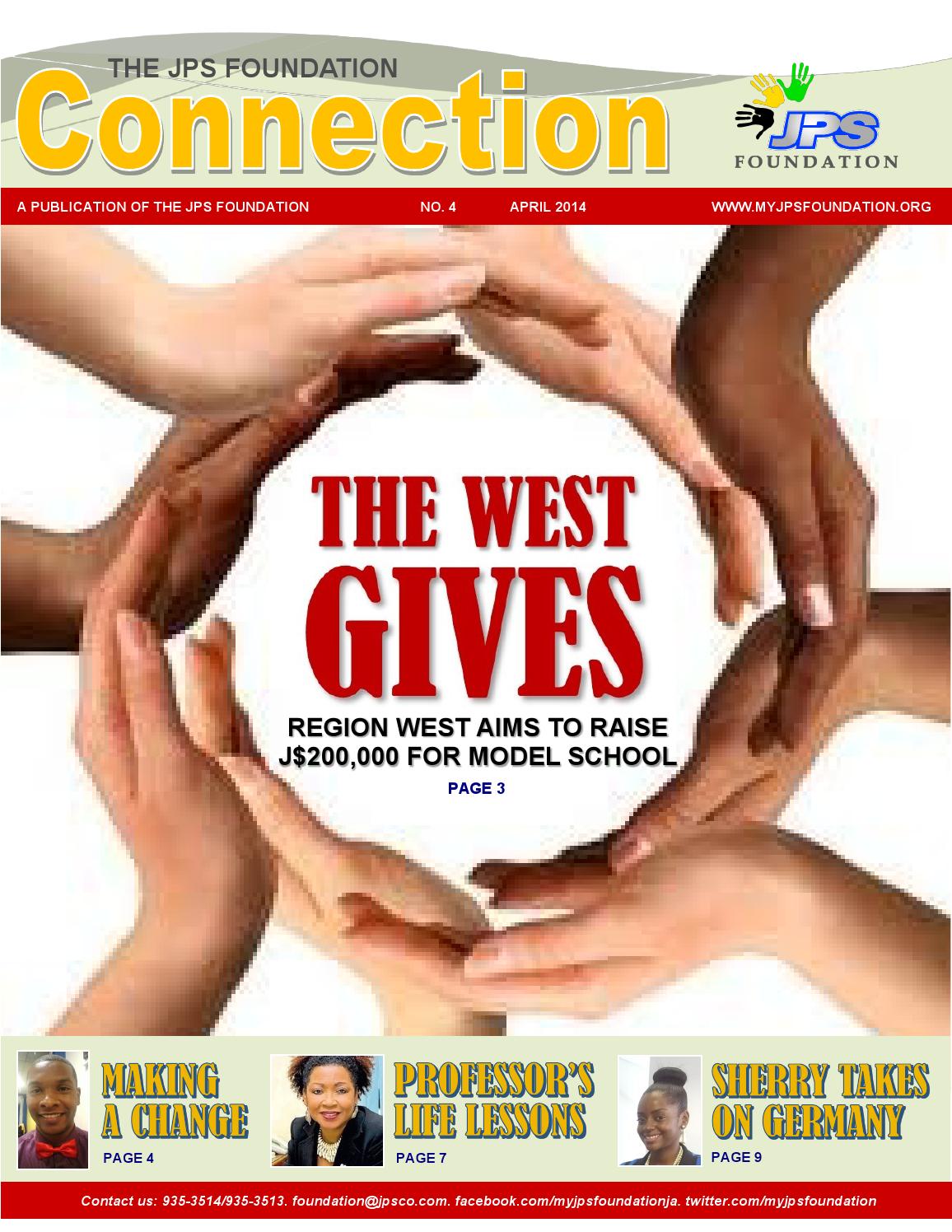 Jps foundation connection april 2014 by Jamaica Public Service Issuu