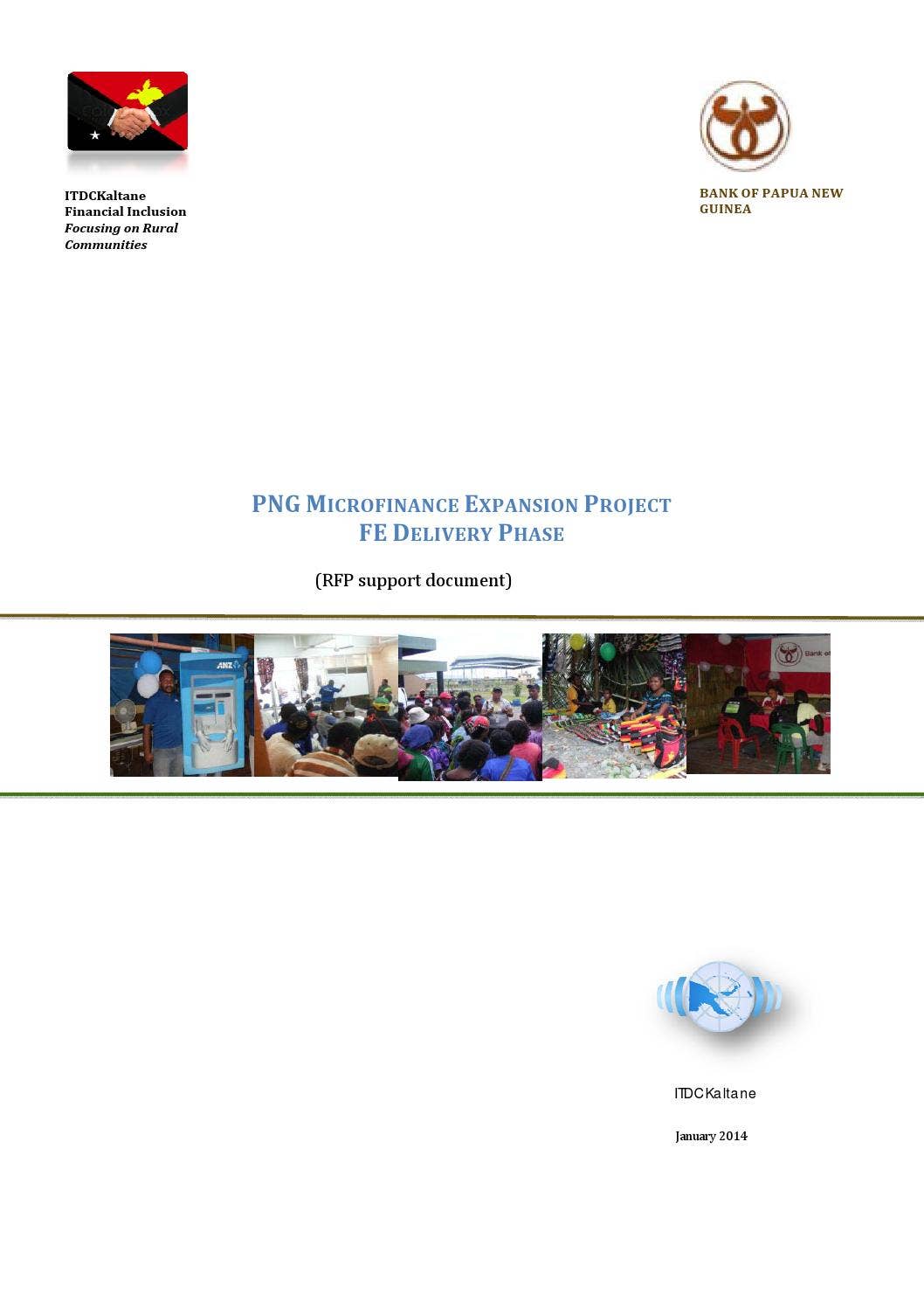 Micro finance delivery program for PNG by Chris Marshall - Issuu
