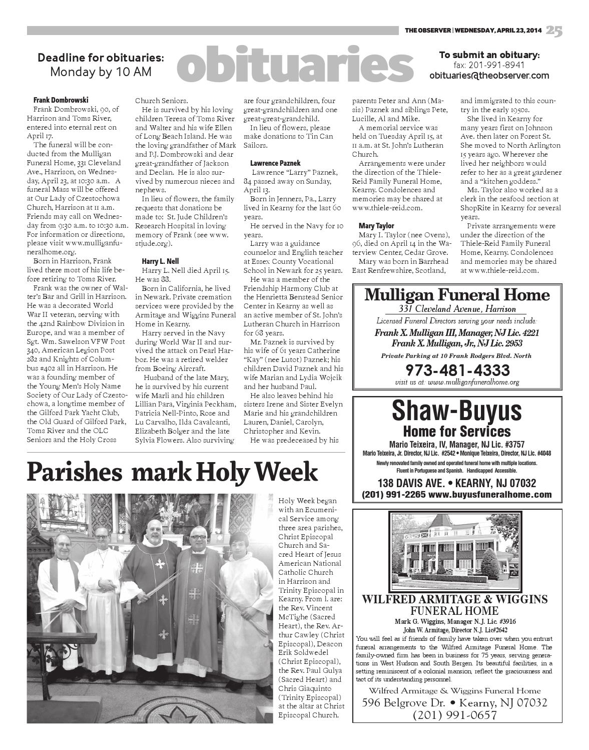 April 23, 2014 Edition of The Observer by The Observer Newspaper Issuu