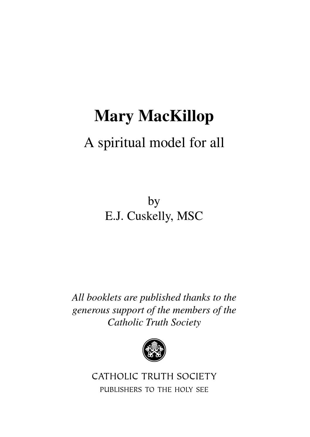 Mary mackillop today image