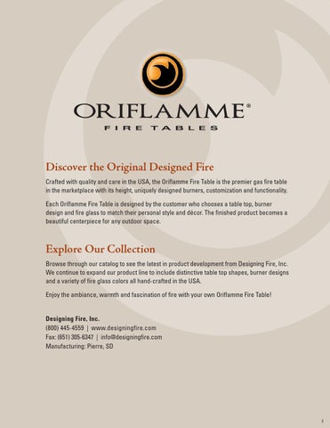 Oriflamme 灯饰目录 第 3 页