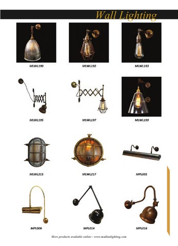 Mullan Lighting 灯饰目录 2014 第 12 页