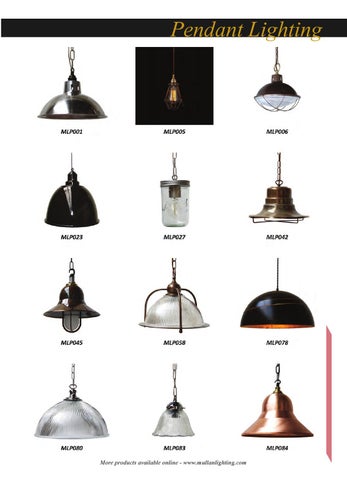 Mullan Lighting 灯饰目录 2014 第 3 页