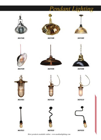 Mullan Lighting 灯饰目录 2014 第 5 页