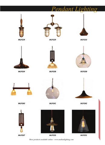 Mullan Lighting 灯饰目录 2014 第 6 页