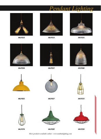 Mullan Lighting 灯饰目录 2014 第 7 页