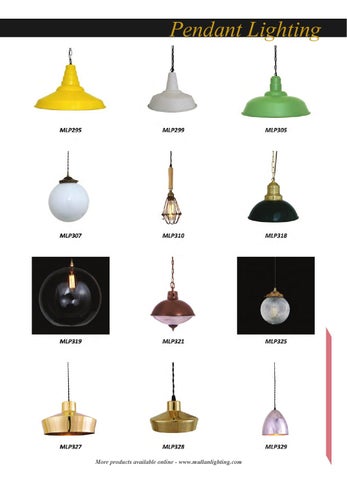 Mullan Lighting 灯饰目录 2014 第 8 页