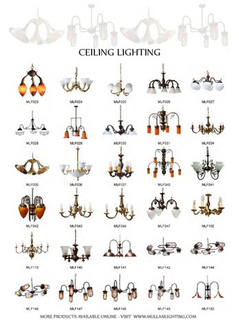 Mullan Lighting 灯饰目录 2013 第 14 页