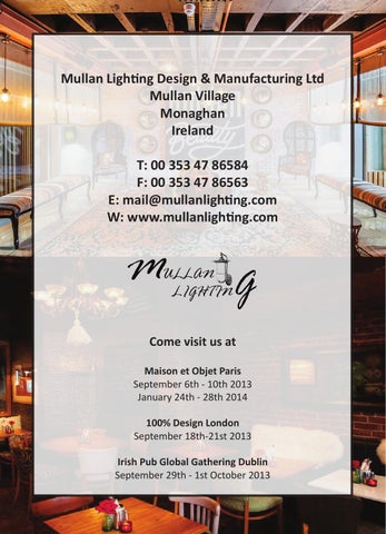 Mullan Lighting 灯饰目录 2013 第 16 页