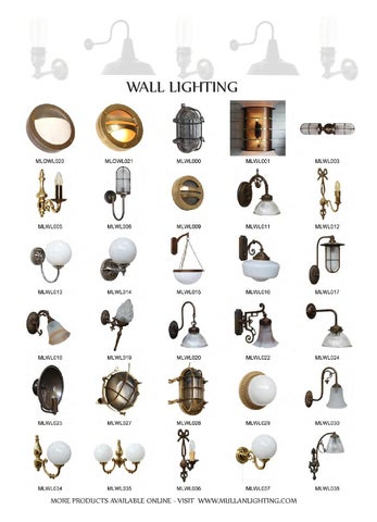 Mullan Lighting 灯饰目录 2013 第 9 页