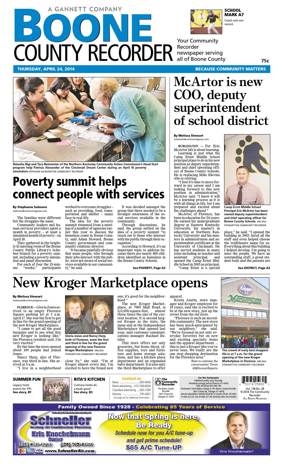 Boone county recorder 042414 by Enquirer Media Issuu
