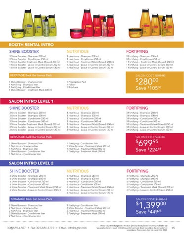 April June 2014 Glamour Beauty Center Product Deal 家具目录 第 15 页