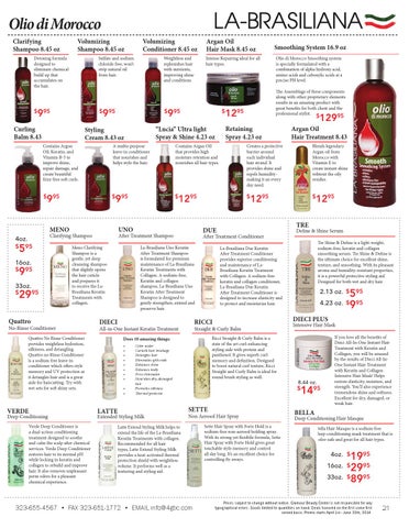 April June 2014 Glamour Beauty Center Product Deal 家具目录 第 21 页
