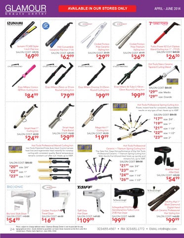 April June 2014 Glamour Beauty Center Product Deal 家具目录 第 24 页
