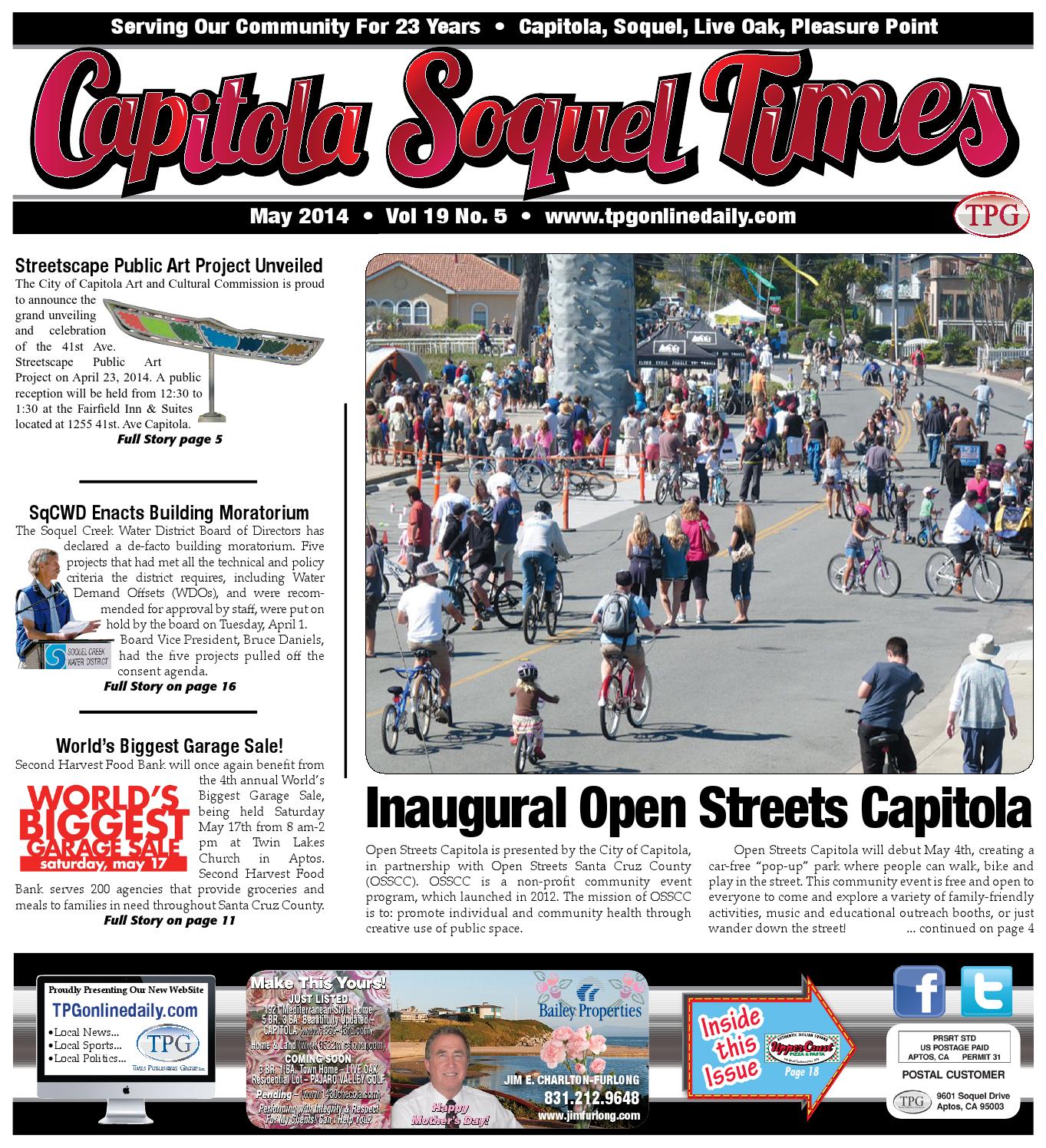 Capitola Soquel Times May 2014 by Times Publishing Group, Inc. Issuu
