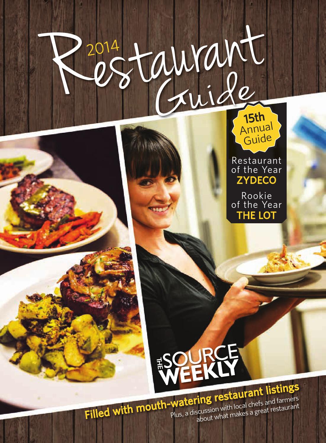 2014 Restaurant Guide by The Source Weekly Issuu