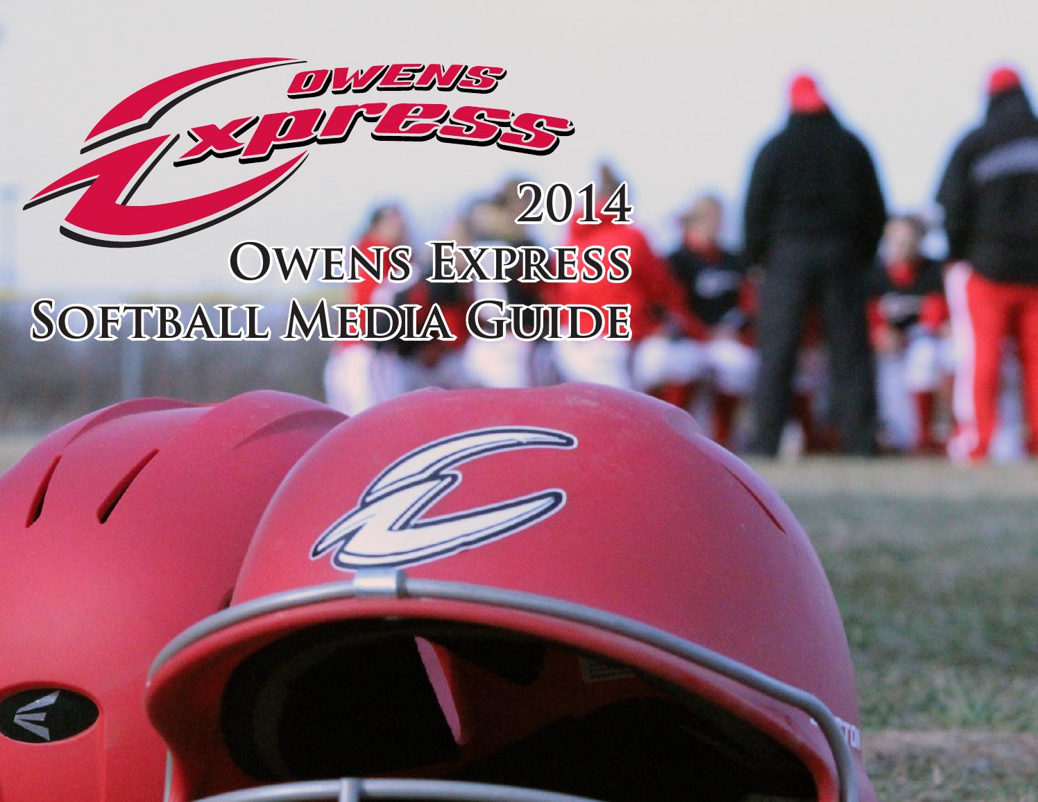 2014 Owens CC Express Softball Media Guide by Owens Express Athletics