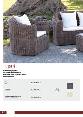 Giar Fer Casa snc 家具目录 · 家具 Giardino Butterfly 第 20 页