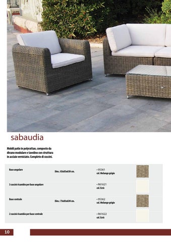 Giar Fer Casa snc 家具目录 · 家具 Giardino Butterfly 第 8 页