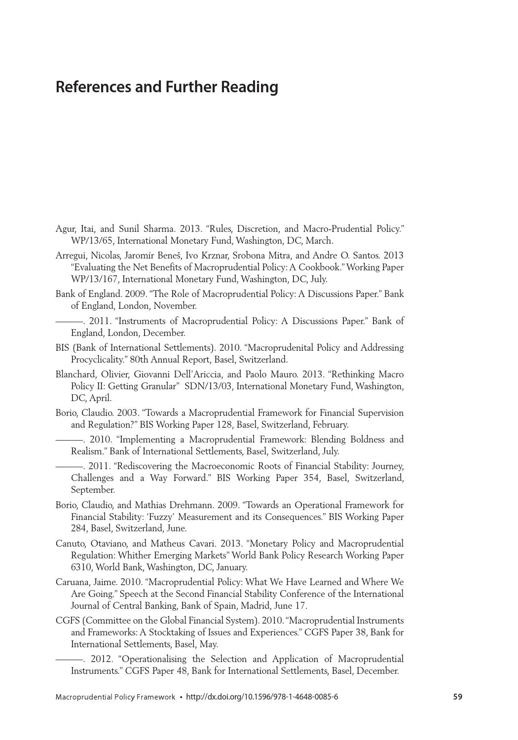 Thesis macroprudential policy 04 image