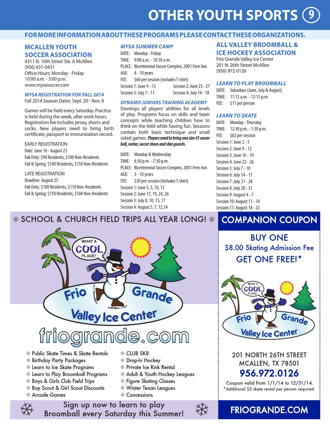 McFun Activity Guide Summer 2014 by McAllen Parks and Recreation - Issuu